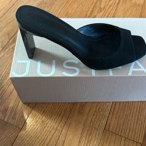 Just fab mule style heels